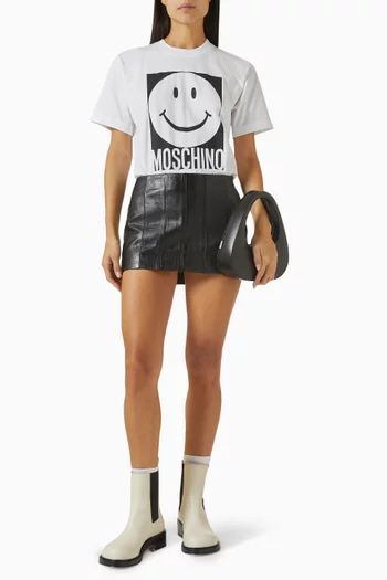 x Smiley T-shirt in Organic Cotton