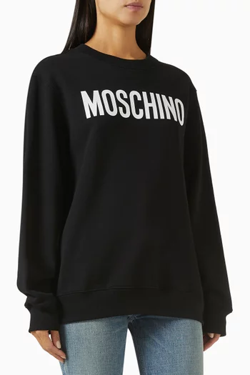 Logo-print Sweatshirt in Cotton