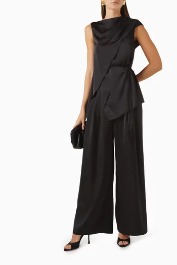 Gemma Drape Belted Top