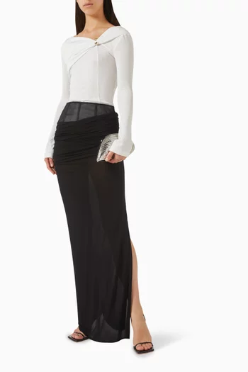 Laly Off-shoulder Top in Jersey