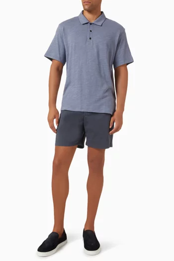 Classic Flame Polo Shirt in Cotton