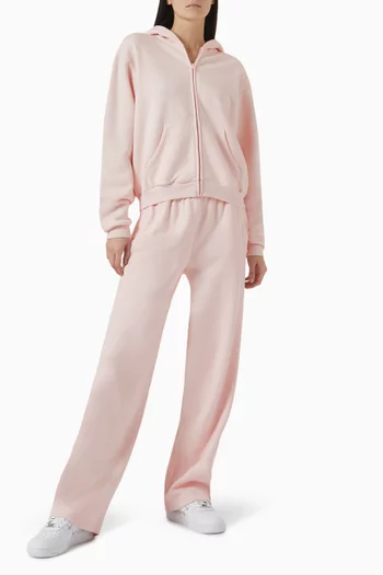 Cotton Fleece Classic Straight Leg Pants