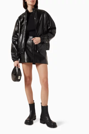 Tracksuit Jacket in Vinyl