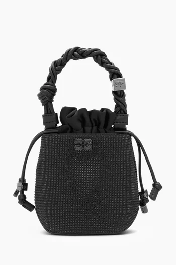 Mini Bou Strass Bucket Bag