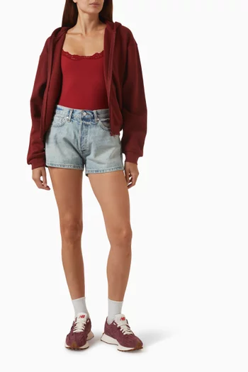 Cotton Fleece Classic Zip-up Hoodie