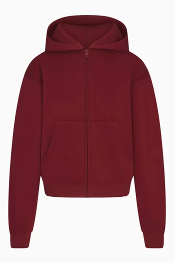 Cotton Fleece Classic Zip-up Hoodie