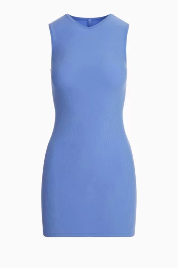 Soft Lounge V-neck Tank Mini Dress