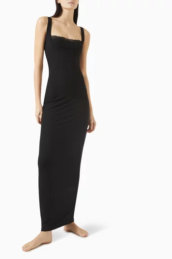 Soft Lounge Lace Tank Dress