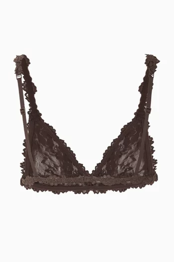 Stretch Lace Triangle Bralette