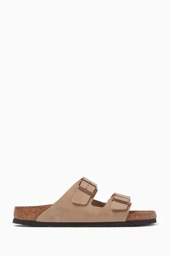 Arizona Soft Footbed Sandals in Oiled Leather