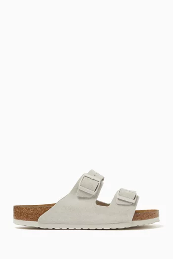 Arizona Soft Footbed Sandals in Suede