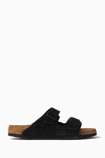 Arizona Soft Footbed Sandals in Suede
