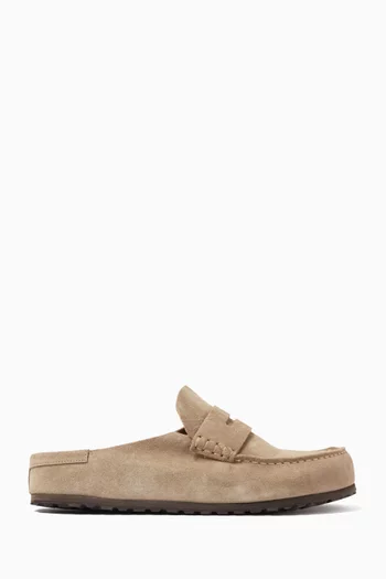 Naples Wrapped Clogs in Suede