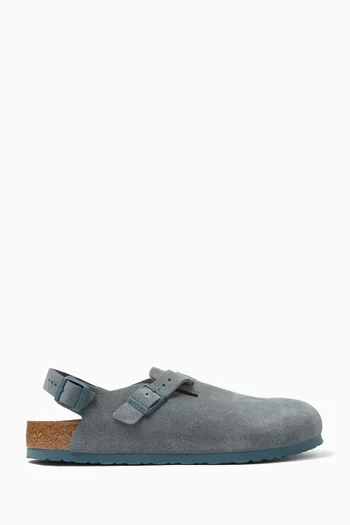 Tokio Clogs in Suede