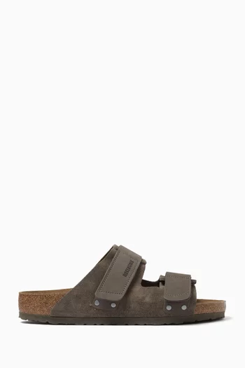 Uji Sandals in Suede & Nubuck Leather