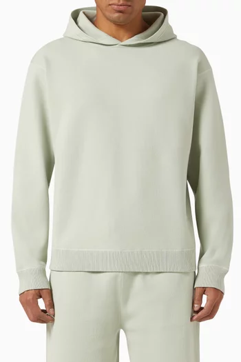 Relaxed Hoodie in Light Bilen