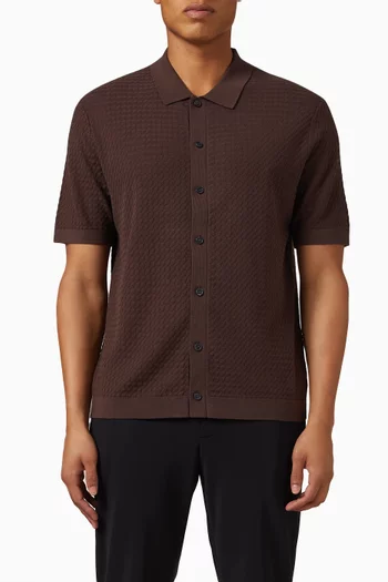Cairn Shirt in Cotton Knit