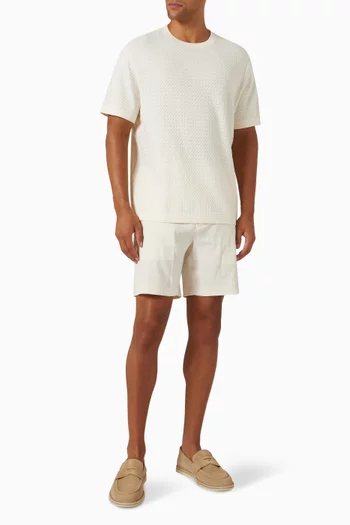 Curtis Drawstring Shorts in Linen