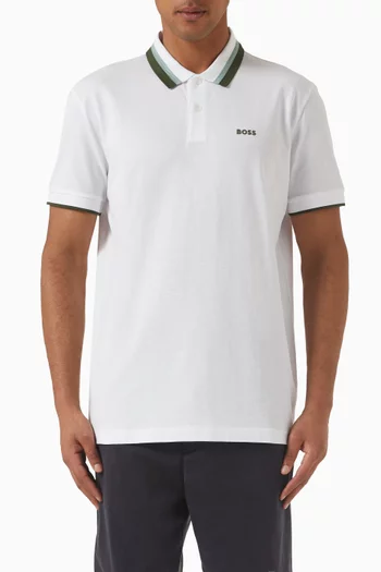 Paddy Heritage Active Polo Shirt in Piqué-knit