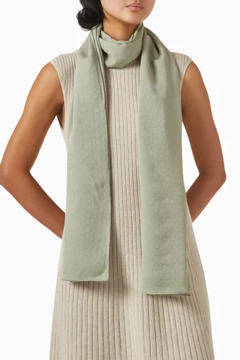 Ceramic Stole in Silk