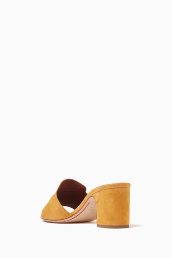 Summer Charms 55 Mule Sandals in Suede