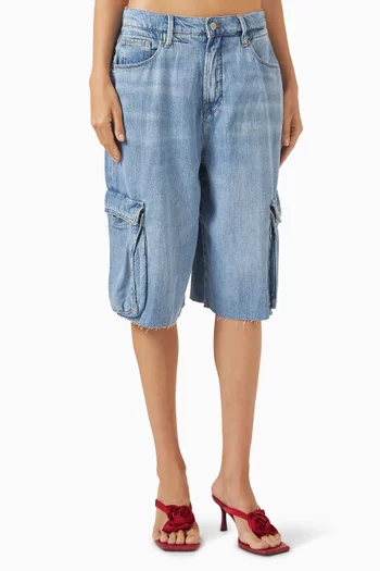 شورت كارغو دينم