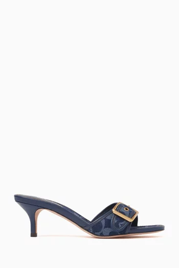 Margot 55 Signature Sandals in Textile Jacquard