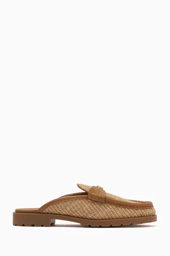 Jocelyn Loafers in Raffia