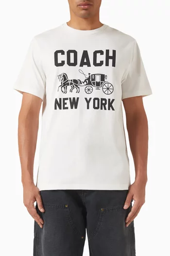 Horse & Carriage T-shirt in Cotton