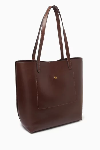 Manhattan Tote Bag in Leather