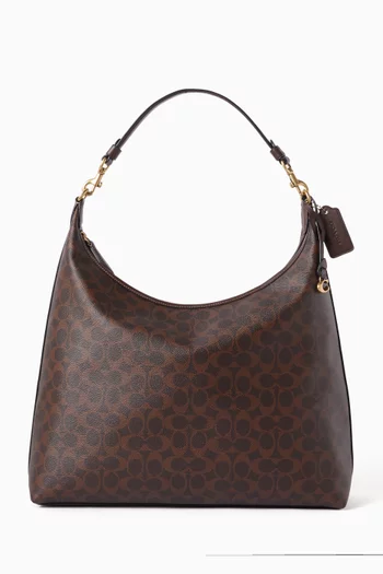 حقيبة كتف جولييت 38 قنب بشعار الماركة