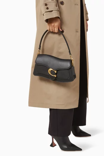 Twisted Tabby Shoulder Bag in Leather