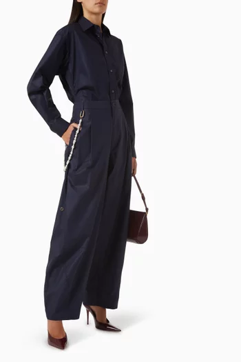 Anne Shirt in Cotton Poplin