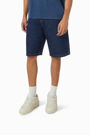 Area Lo Woven Sneakers in Leather & Cotton