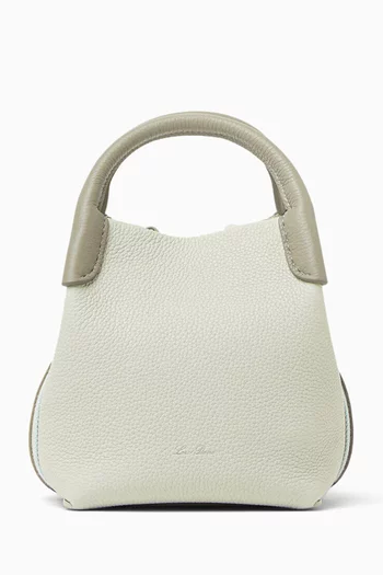 Micro Bale Bag in Calfskin Leather