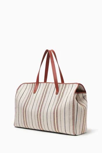 Laguna Shopper Bag in Linen