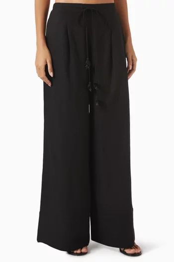Golestan Wide-leg Pants in Linen