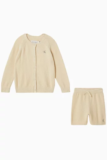 Logo Co-ord Set in Knit