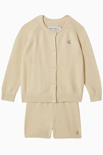 Logo Co-ord Set in Knit
