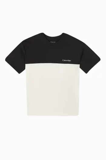 Colourblock Logo T-shirt