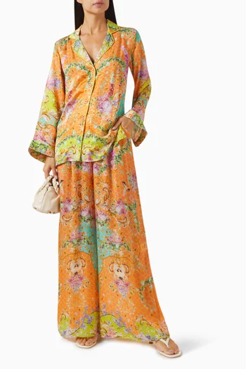 Lounge Printed Blazer
