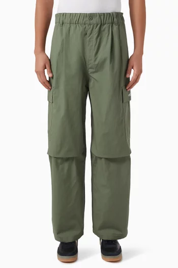 Wide-leg Cargo Pants