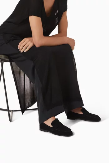 Arrow Loafers in Suede