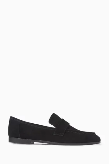 Arrow Loafers in Suede