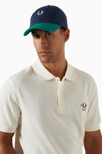 1952 Graphic Cap in Cotton Piqué