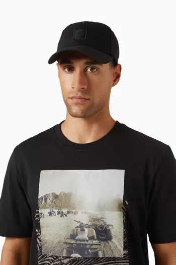 Logo Cap in Cotton Twill