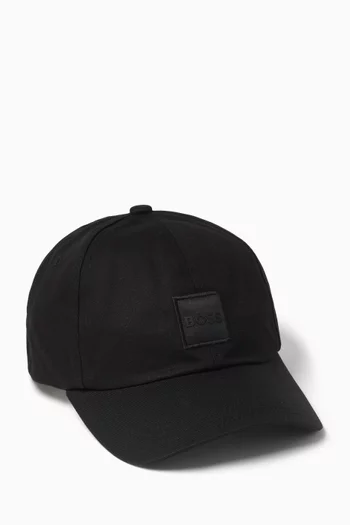 Logo Cap in Cotton Twill