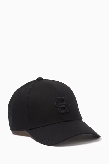 B-Icon Cap in Cotton Twill