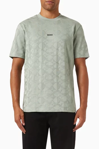 Striped T-shirt in Cotton