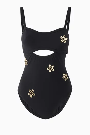 Aqua One-piece Swimsuit